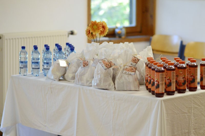 verpacktes Buffet